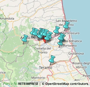 Mappa Via Metella, 64027 Sant'Egidio alla Vibrata TE, Italia (8.26471)