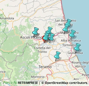 Mappa Via Metella, 64027 Sant'Egidio alla Vibrata TE, Italia (11.10909)