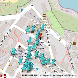 Mappa Piazza Augusto Duchoquè, 57037 Portoferraio LI, Italia (0.07333)