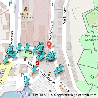 Mappa Via Vittorio Emananuele II, 57037 Portoferraio LI, Italia (0.05926)