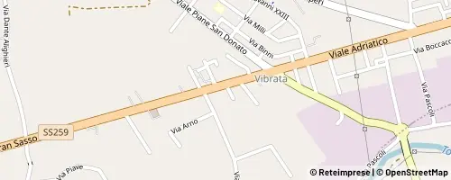 Mappa Nereto