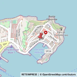 Mappa Via Francesco Domenico Guerrazzi, 11, 57037 Portoferraio, Livorno (Toscana)