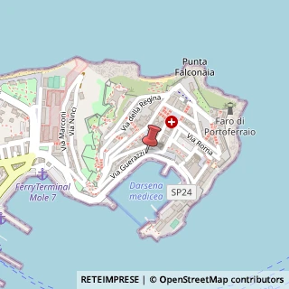 Mappa Calata Mazzini, 12, 57037 Portoferraio, Livorno (Toscana)