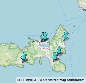 Mappa Via Francesco Domenico Guerrazzi, 57037 Portoferraio LI, Italia (6.29833)