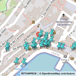 Mappa Via Francesco Domenico Guerrazzi, 57037 Portoferraio LI, Italia (0.03793)