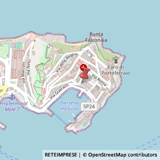 Mappa Piazza Camillo Benso Conte di Cavour, 34, 57037 Portoferraio, Livorno (Toscana)