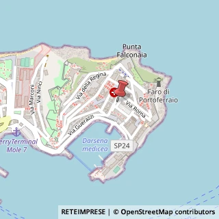 Mappa Piazza della Repubblica, 18, 57037 Portoferraio, Livorno (Toscana)