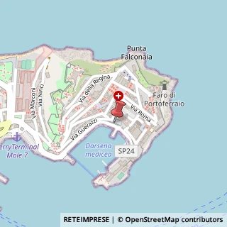 Mappa Piazza Camillo Benso Conte di Cavour, 5, 57037 Portoferraio, Livorno (Toscana)