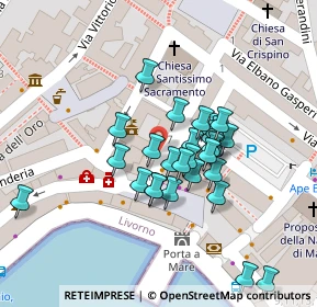 Mappa Piazza Camillo Benso Conte di Cavour, 57037 Portoferraio LI, Italia (0.01429)
