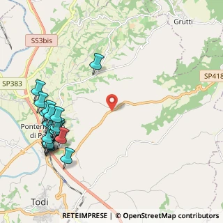 Mappa Via chiesa vecchia, 06059 Todi PG, Italia (2.7895)