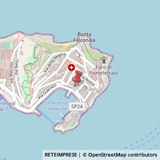 Mappa Piazza Camillo Benso Conte di Cavour, 44, 57037 Portoferraio LI, Italia, 57037 Portoferraio, Livorno (Toscana)