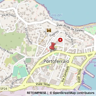 Mappa Via Rodolfo Manganaro, 8, 57037 Portoferraio, Livorno (Toscana)