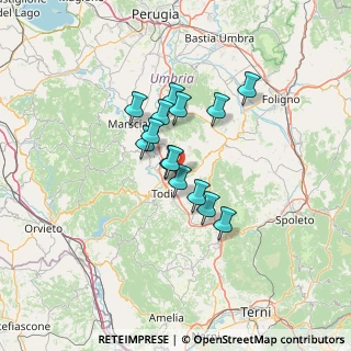 Mappa Vocabolo Duesanti, 06059 Todi PG, Italia (9.82)