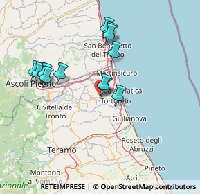 Mappa Via F. Flaiani, 64013 Corropoli TE, Italia (14.39769)