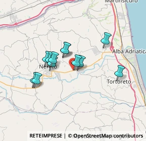 Mappa Via Palma, 64013 Corropoli TE, Italia (2.835)