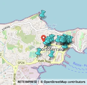 Mappa Via E. Marini, 57037 Portoferraio LI, Italia (0.3795)