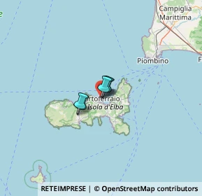 Mappa Via Spinelli, 57037 Portoferraio LI, Italia (62.314)