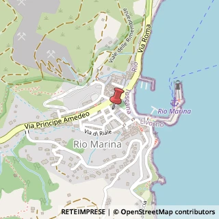 Mappa Via San Martino, 4, 57038 Rio Marina, Livorno (Toscana)