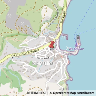 Mappa Via Claris Appiani, 30, 57038 Rio Marina, Livorno (Toscana)