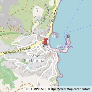 Mappa Via Scappini, 2, 57038 Rio Marina, Livorno (Toscana)