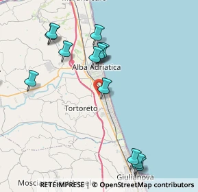 Mappa Via Naz.le Adriatica, 64011 Alba Adriatica TE, Italia (4.946)