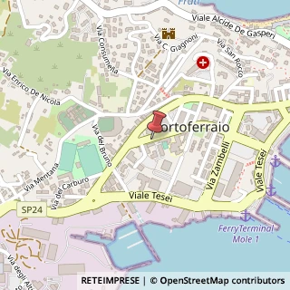 Mappa Viale Elba, 33, 57037 Portoferraio, Livorno (Toscana)