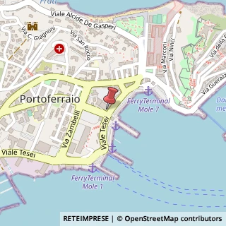 Mappa Calata Italia, 33, 57037 Portoferraio, Livorno (Toscana)