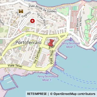 Mappa Viale Elba, 3, 57037 Portoferraio, Livorno (Toscana)