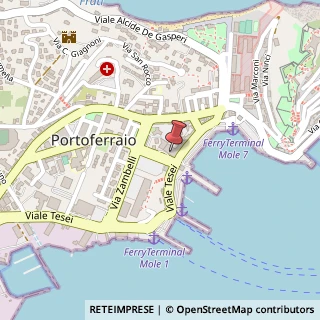 Mappa Viale Elba, 20, 57037 Portoferraio, Livorno (Toscana)