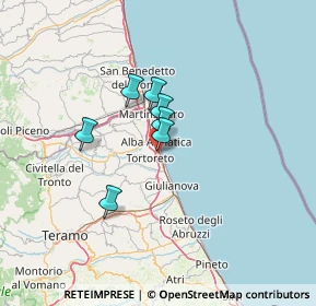 Mappa Via Silvio Spaventa, 64018 Tortoreto Lido TE, Italia (23.52636)