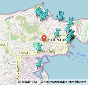 Mappa Via Rodolfo Manganaro, 57037 Portoferraio LI, Italia (0.5475)