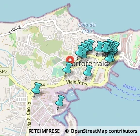 Mappa Via Rodolfo Manganaro, 57037 Portoferraio LI, Italia (0.4415)