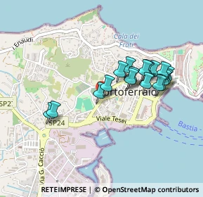 Mappa Via Rodolfo Manganaro, 57037 Portoferraio LI, Italia (0.419)