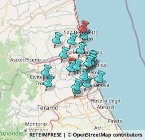 Mappa SP259, 64013 Frattari TE, Italia (9.4)