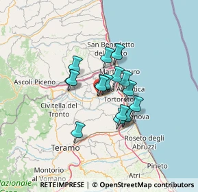 Mappa SP259, 64013 Frattari TE, Italia (9.20235)