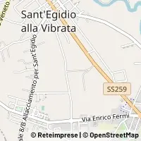 Map Sant'Egidio alla Vibrata