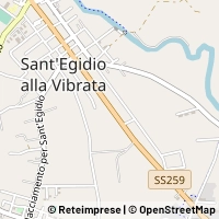 Hartă Sant'Egidio alla Vibrata