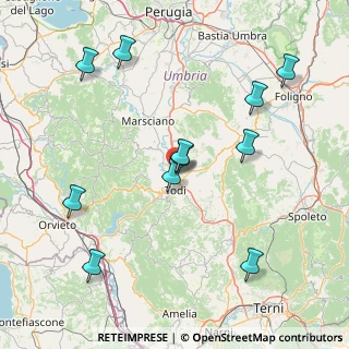 Mappa Località Pian di Porto, 06059 Todi PG, Italia (17.90636)