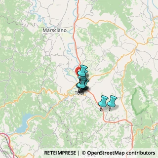 Mappa Località Pian di Porto, 06059 Todi PG, Italia (3.65182)