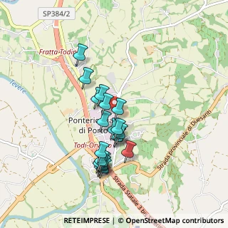 Mappa Via Toscana, 06059 Todi PG, Italia (0.8015)
