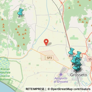 Mappa Località Barbaruta, 58100 Grosseto GR, Italia (7.07583)