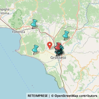 Mappa Località Barbaruta, 58100 Grosseto GR, Italia (8.43462)