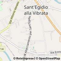 Hartă Sant'Egidio alla Vibrata