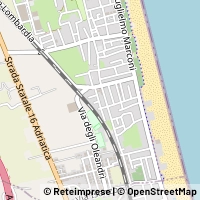 Map Alba Adriatica