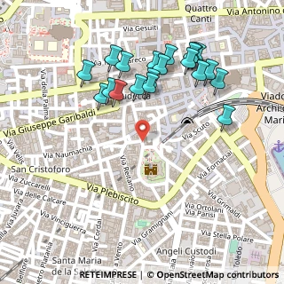 Mappa Via Riccardo da Lentini, 95121 Catania CT, Italia (0.29)