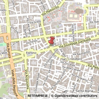Mappa Via Plebiscito,  420, 95122 Catania, Catania (Sicilia)