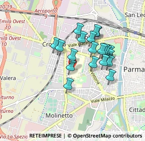 Mappa Via 43126, 43126 Parma PR, Italia (0.7415)