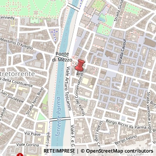 Mappa Calle Ospizi Civili, 5, 43121 Parma, Parma (Emilia Romagna)