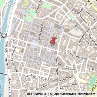 Mappa Borgo Bruno Longhi, 4a, 43121 Parma, Parma (Emilia Romagna)