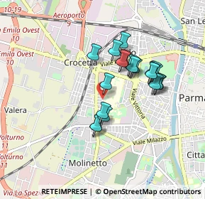 Mappa Strada Abbeveratoia, 43126 Parma PR, Italia (0.7425)